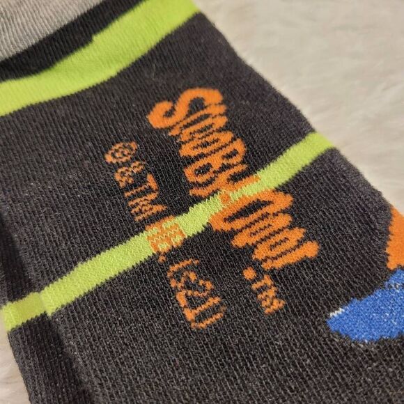 Scooby-Doo Shaggy Socks Colorful Crew Socks- OSFM - Picture 3 of 4